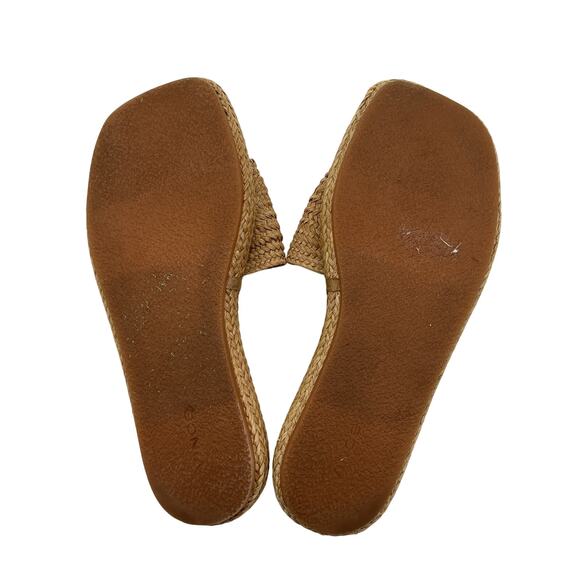 Vince 'Eva' Tan Platform Slide Sandal Size 8.5 - Picture 6 of 6